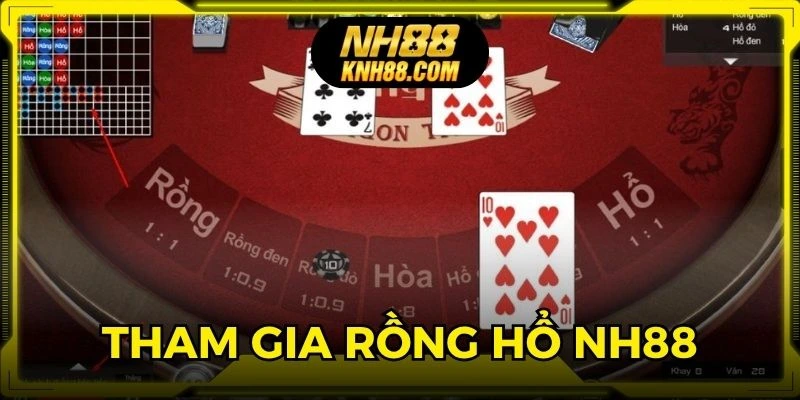Chia sẻ thao tác tham gia Dragon Tiger trực tuyến