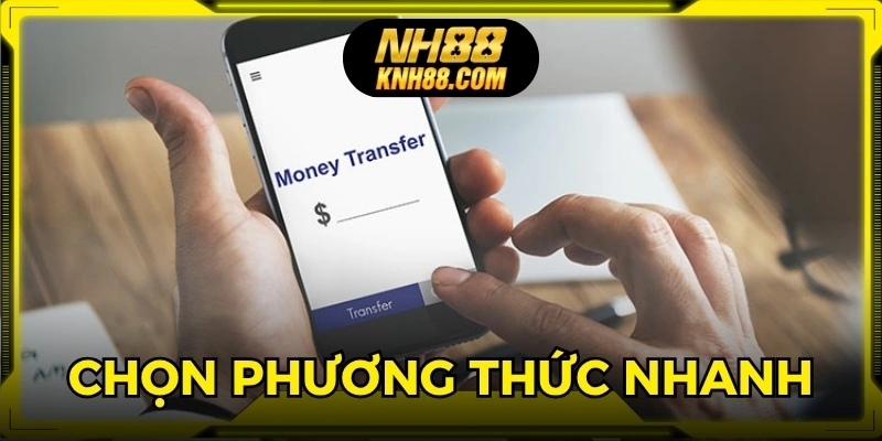 Chọn phương thức nhanh chóng, tiện lợi và bảo mật cho tài khoản của bạn